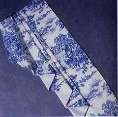 образец штор с использованием галстуков , джаботов, сваг
